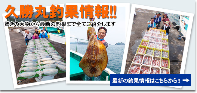 久勝丸釣果情報